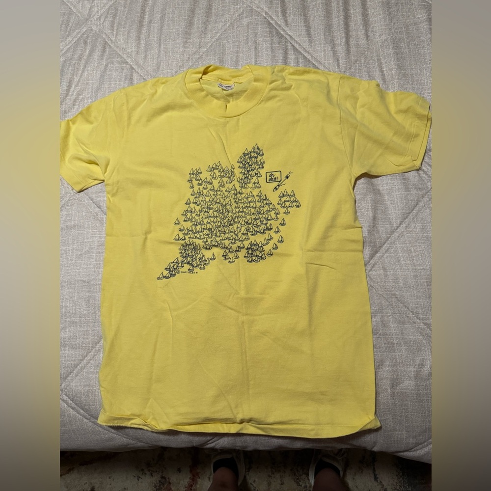 Sailboat t-shirt (100% cotton)